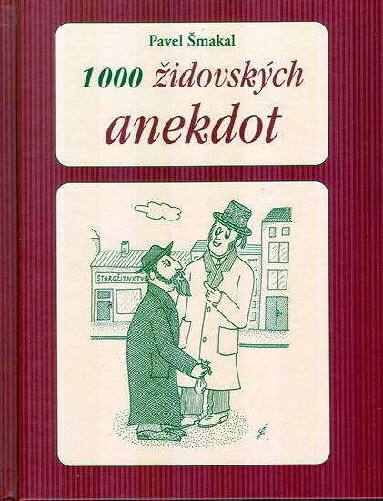 1000 židovských anekdot - Šmakal Pavel - 15x19