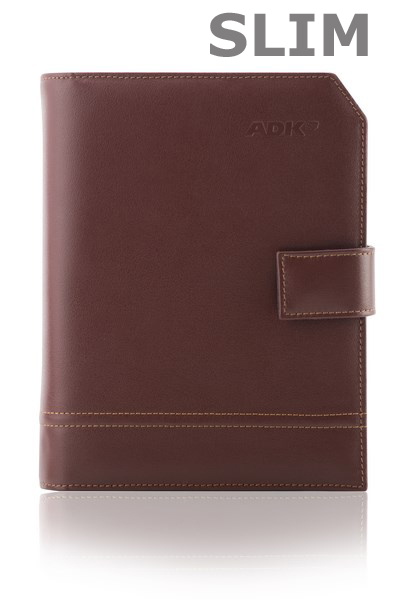 ADK Diář Classic Slim A5 2021 - hnědý