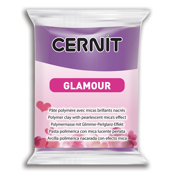 CERNIT Modelovací hmota GLAMOUR 56 g - fialová