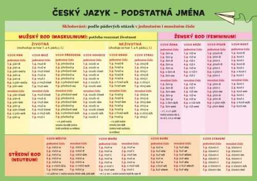 Český jazyk – Podstatná jména - Hladíková Zuzana