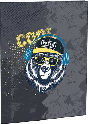 Desky na abecedu Cool bear