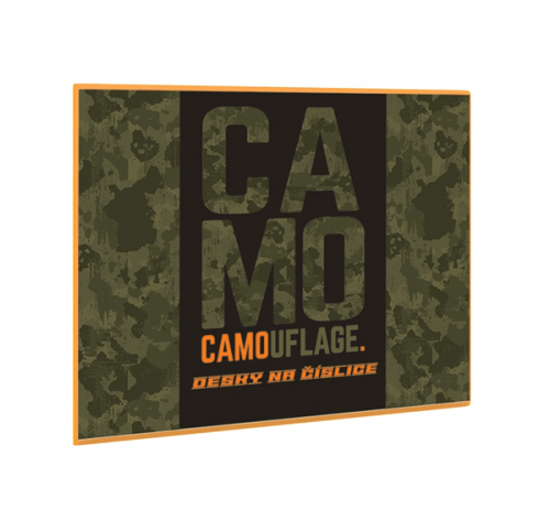 Desky na číslice - Camo 2020