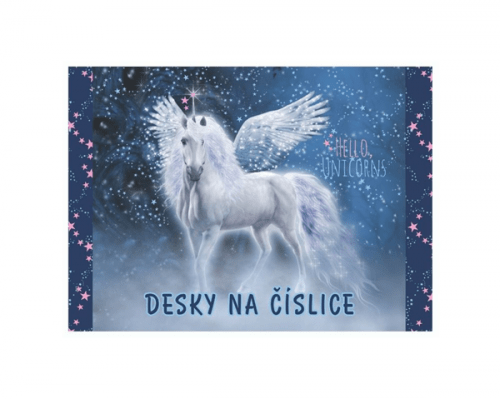 Desky na číslice - Hello unicorns