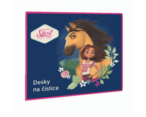 Desky na číslice - Spirit Riding Free