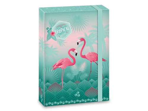 Desky na sešity A4 Ars Una Pink Flamingo