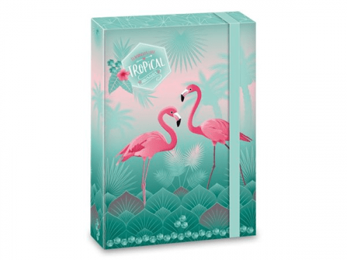 Desky na sešity A5 Ars Una Pink Flamingo