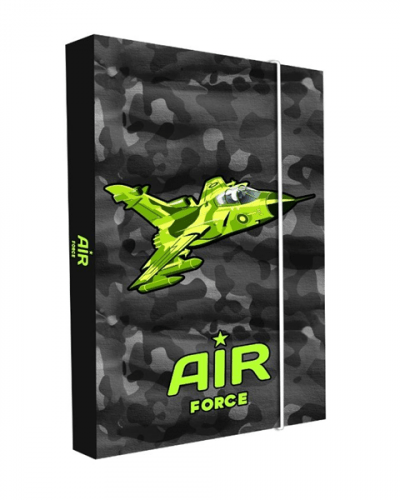 Desky na sešity s boxem A4 - Air Force