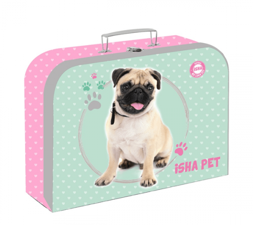 Dětský kufřík lamino 34 cm - ISHA My love Pet 2021