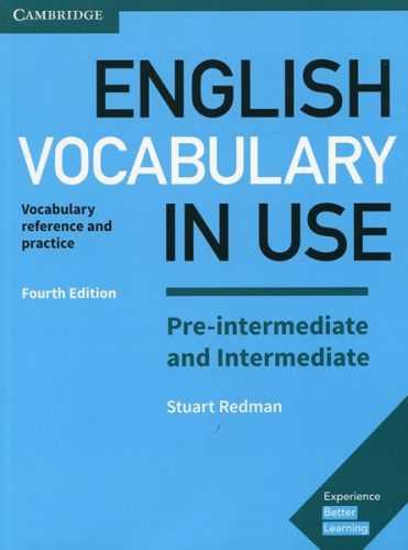 English Vocabulary in Use 4th Edition Pre-intermediate and Intermediate with answers - Stuart Redman - 196 x 263 mm