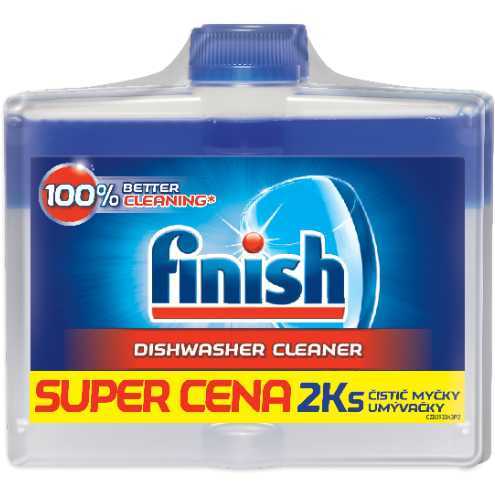 Finish čistič myček Lemon 250 ml - DUO 1+1