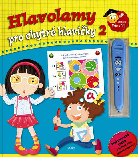 Hlavolamy pro chytré hlavičky 2 + elektronická tužka - neuveden - 25