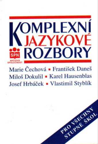 Komplexní jazykové rozbory - Čechová