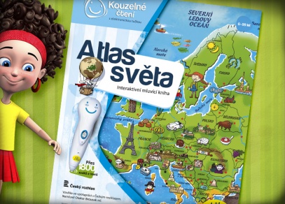 Kouzelné čtení - Atlas světa