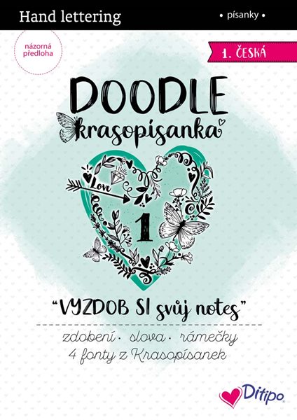 Krasopísanky DOODLE - VYZDOB SI svůj notes