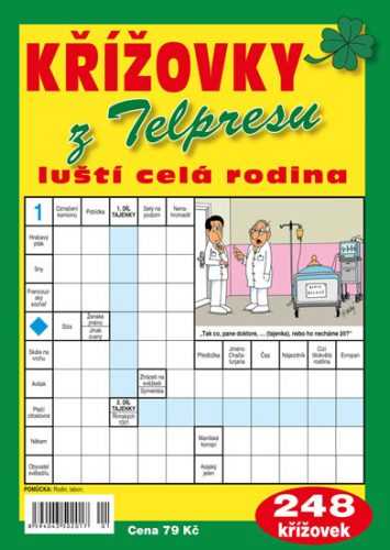 Křížovky z Telpresu luští celá rodina - 248 křížovek 2/2019 - neuveden