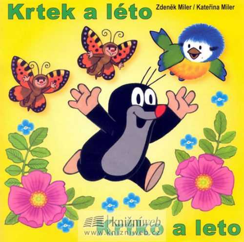 Krtek a léto - omalovánky čtverec - Miler Zdeněk