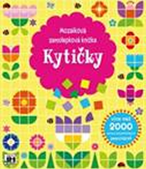 Kytičky - Mozaiková samolepková knížka - neuveden