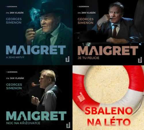 Maigret - CDmp3 (komplet Maigret a jeho mrtvý