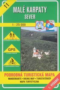 Malé Karpaty - sever - mapa VKÚ č.11 - 1:25 000 /Slovensko/