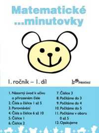 Matematické minutovky 1.r. 1. díl - Mikulenková Hana