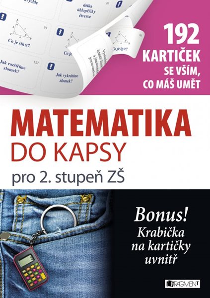 Matematika do kapsy pro 2. stup. ZŠ (192 kartiček)