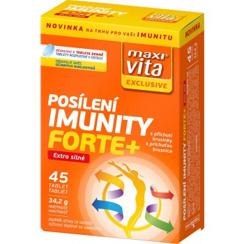 MaxiVita Exclusive Posílení imunity forte+