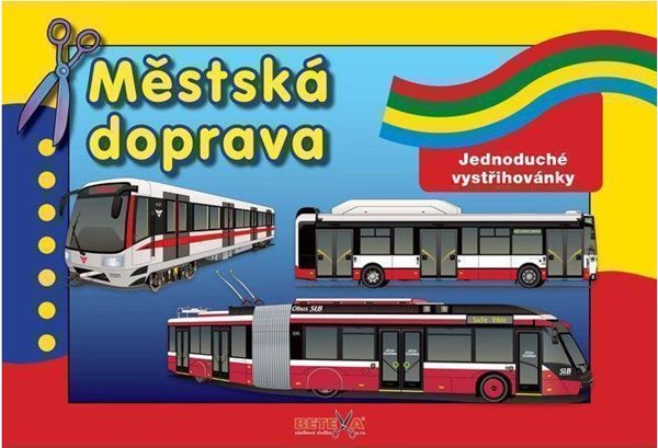 Městská doprava - jednoduché vystřihovánky