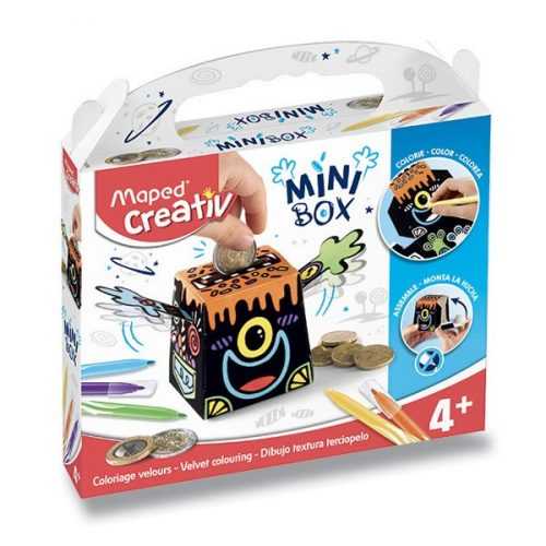 Minibox MAPED Creativ sametové malování - POKLADNIČKA