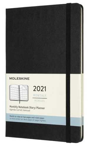 Moleskine Diář 2021 černý L