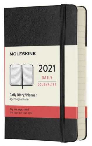 Moleskine Diář 2021 černý S