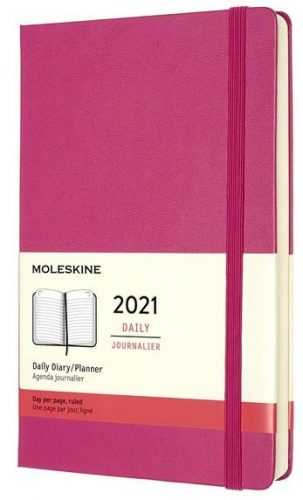 Moleskine Diář 2021 růžový L