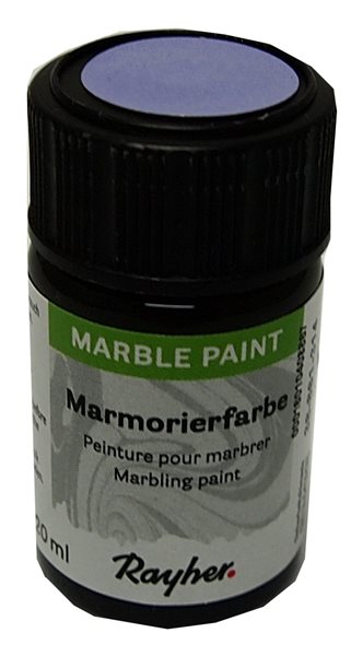 Mramorovací barva Rayher Marble Paint 20 ml - fialová