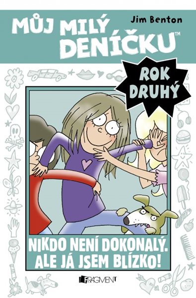 Můj milý deníčku (2. rok) - Nikdo není dokonalý. Ale já jsem blízko! - Jim Benton - 13x20 cm