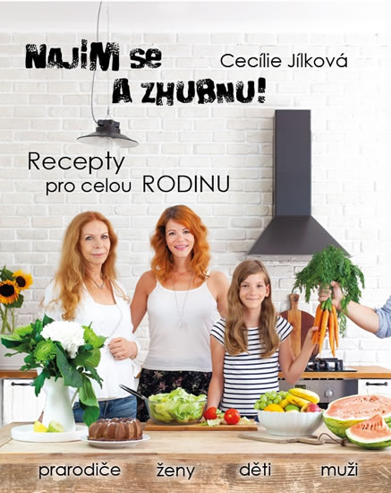 Najím se a zhubnu! - Recepty pro celou rodinu - Jílková Cecílie