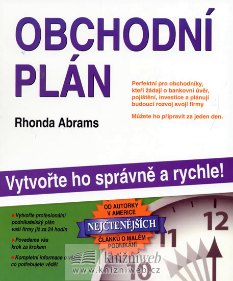 Obchodní plán - vytvořte ho správně a rychle! - Abrams Rhonda