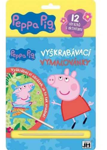 Omalovánka škrábací Prasátko Peppa