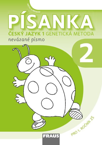 Písanka 2 pro Český jazyk 1. ročník - genetická metoda - nevázané písmo - 14