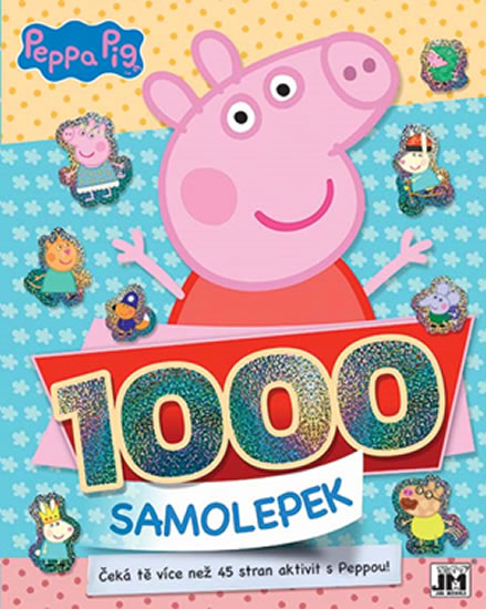 Prasátko Peppa - 1000 samolepek - neuveden