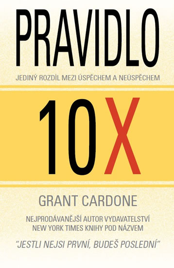 Pravidlo 10X - Jediný rozdíl mezi úspěchem a neúspěchem - Cardone Grant