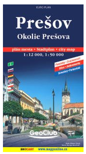 Prešov - pl. Geo-SHc 1:12/1:50 + okolí /měkká o./