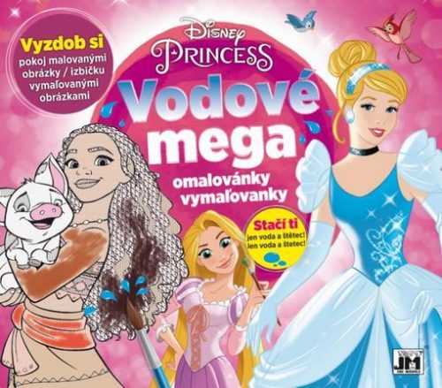 Princezny - Vodové mega omalovánky - neuveden