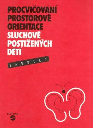 Procvičování prostorové orientace sluchově postižených dětí - tabulky - Vaněčková Vlasta