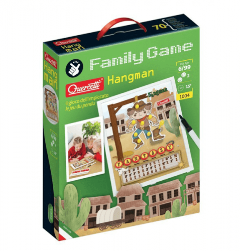 Quercetti Family Game Hangman – společenská hra Oběšenec