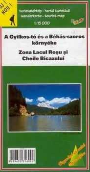 Rumunsko - Zona Lacul Rosu si Cheile Bicazului - mapa DiM5 - 1:15t