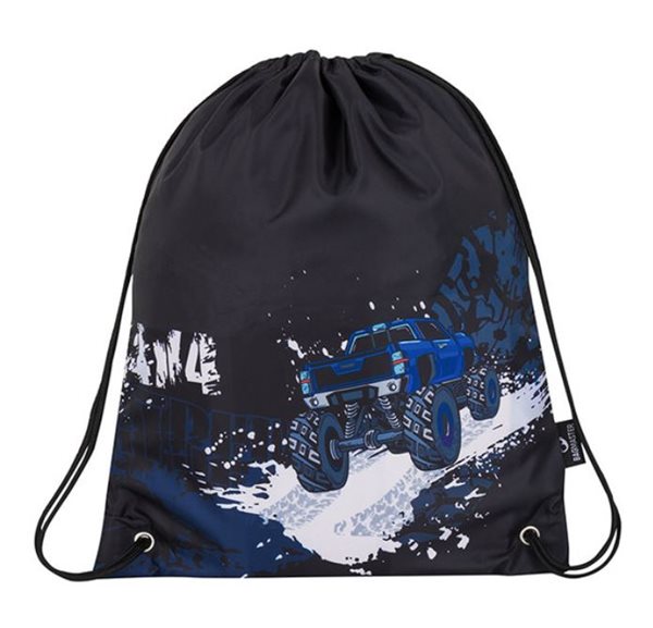 Sáček na cvičky Bagmaster - GALAXY 8 C BLACK/BLUE/WHITE