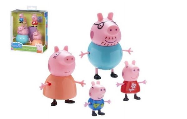 Sada figurek Prasátko Peppa 4ks