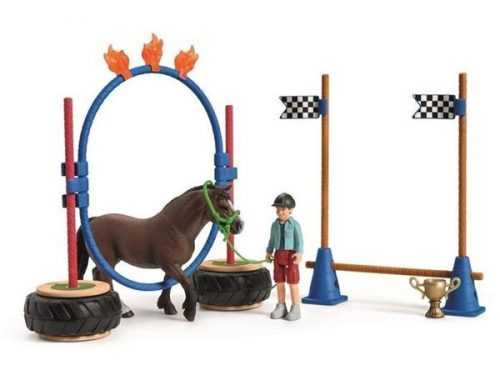 Schleich 42482 Závod v agility pro poníky