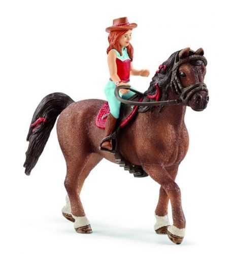 Schleich 42514 Zrzka Hannah a kůň Cayenne