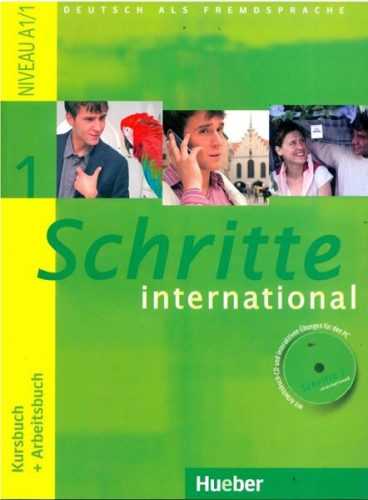 Schritte international 1 Kursbook + Arbeitsbuch + CD + slovníček - A4