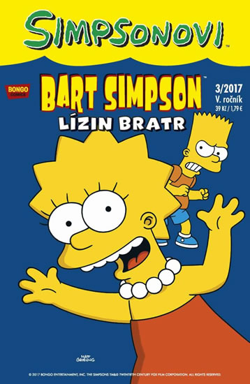 Simpsonovi - Bart Simpson 03/2017 - Lízin bratr - Groening Matt